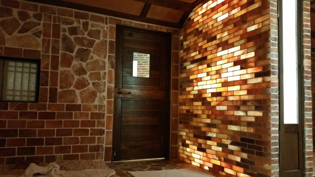 Salt Room, you can imagine what happens when salt gets heated. It is cleansing. This room has many benefits.