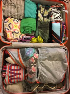 Packing Wanderlust Yoga by Susan